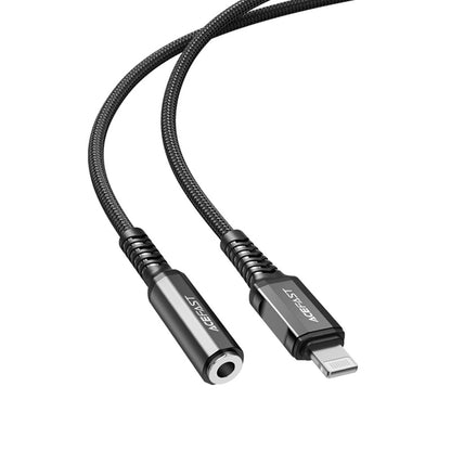 Audio Adapter Lightning - 3.5mm Acefast C1-05, Zwart