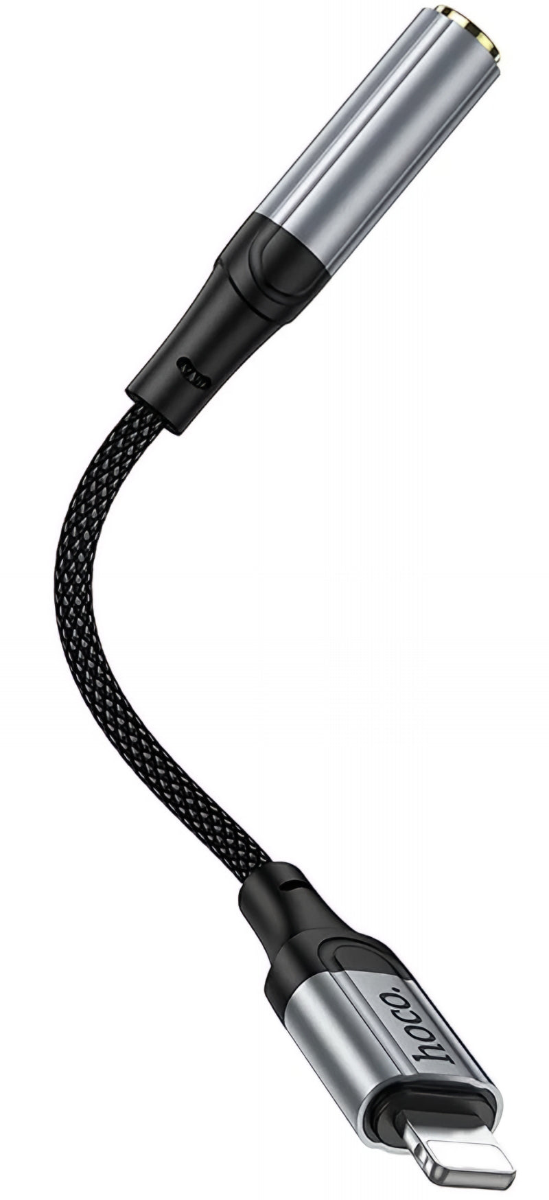 Audio Adapter Lightning - 3.5mm HOCO LS36A, Gri