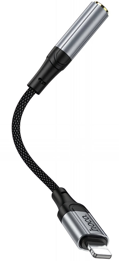 Audio Adapter Lightning - 3.5mm HOCO LS36A, Gri