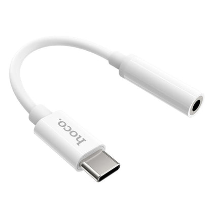 USB-C naar 3,5mm Audio-adapter HOCO LS30, Wit