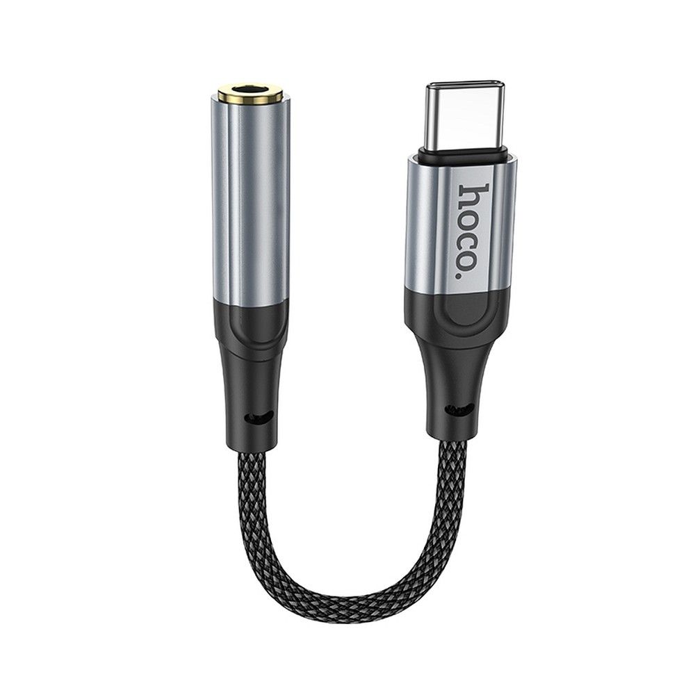 Audio Adapter USB-C - 3.5mm HOCO LS36, Grijs