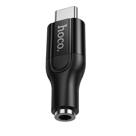 USB-C naar 3,5 mm Audio-adapter HOCO UPA35, Zwart