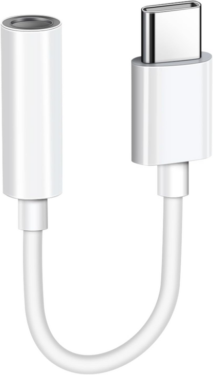Audio Adapter USB-C - 3.5mm Mobeen by Samsung, Wit GP-TGU023AEAWW
