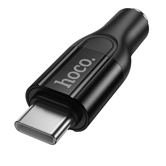 USB-C naar 3,5 mm Audio-adapter HOCO UPA35, Zwart