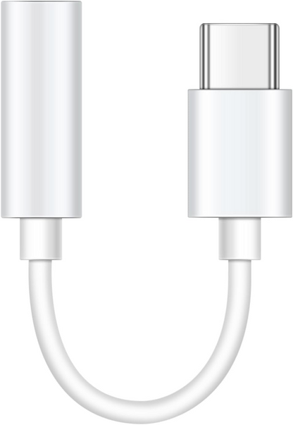 Audio Adapter USB-C - 3.5mm Mobeen by Samsung, Wit GP-TGU023AEAWW
