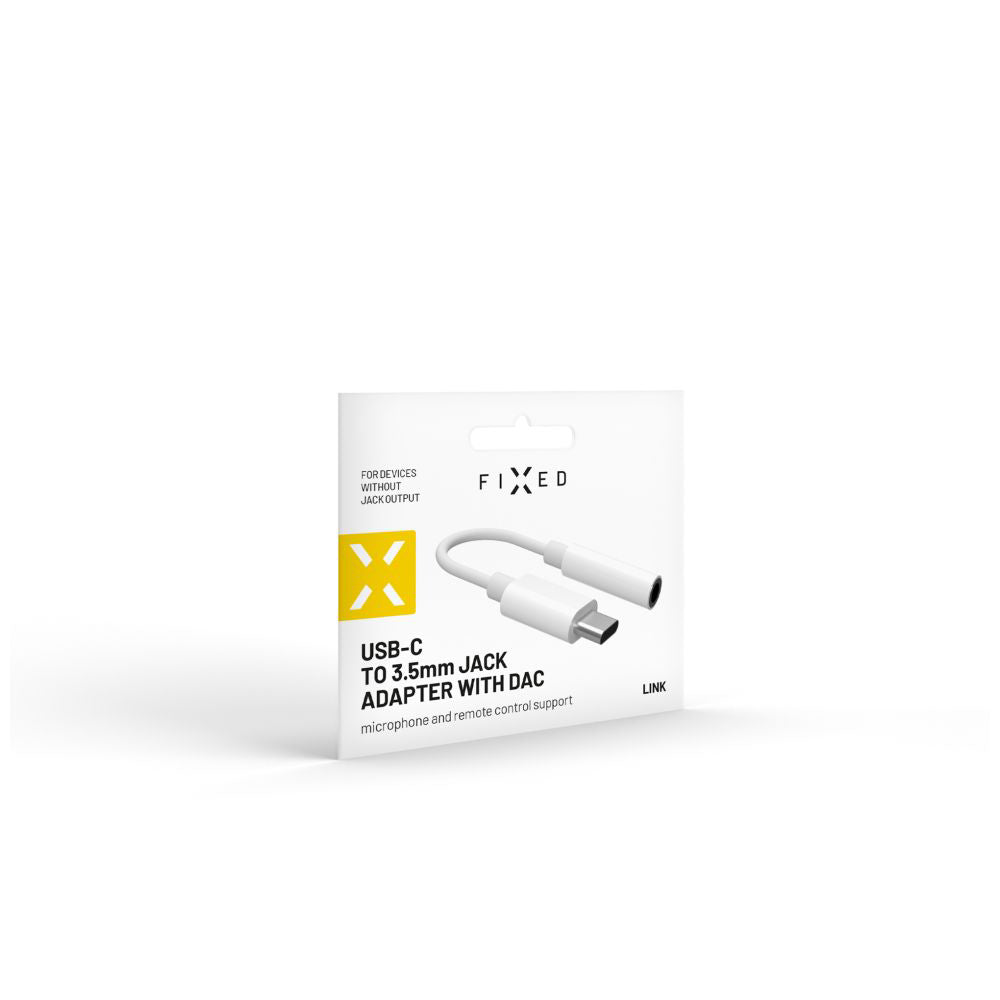 Audio Adapter USB-C - 3.5mm Fixed, Wit