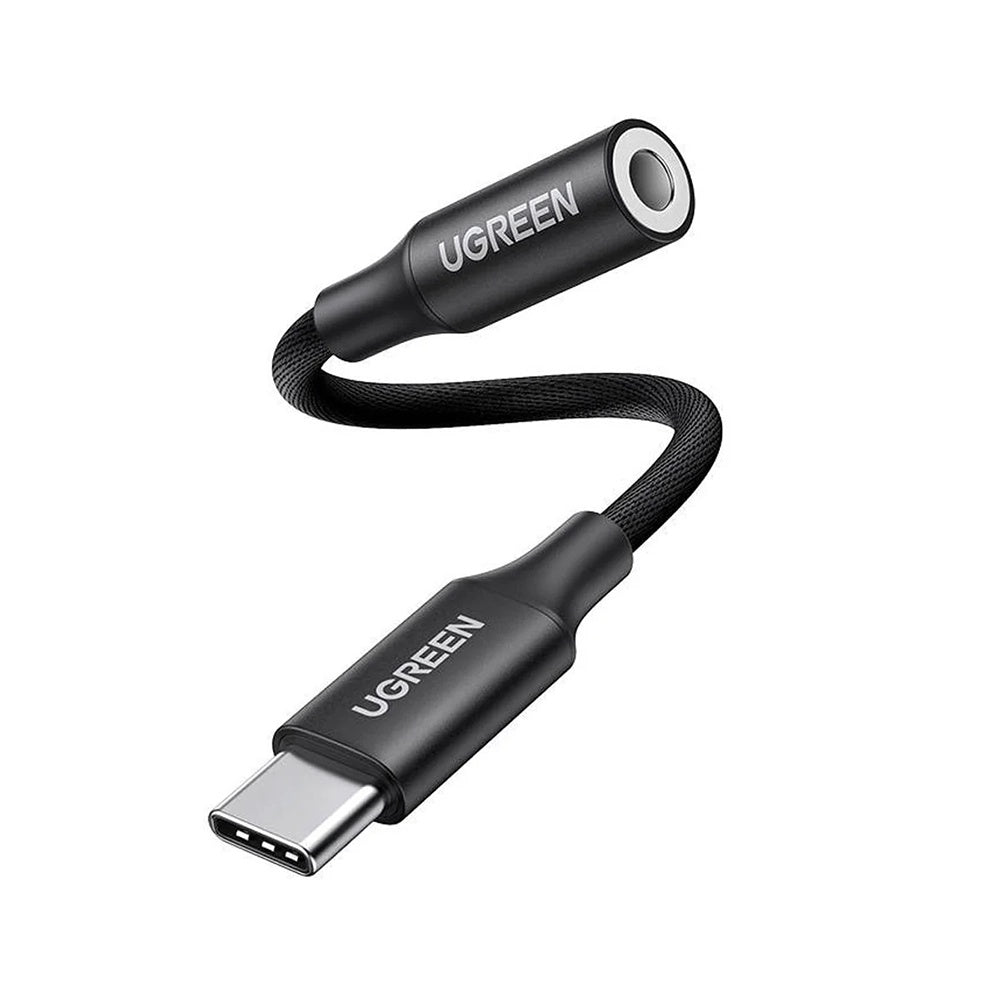 Audio Adapter USB-C - 3.5mm UGREEN AV161, Zwart