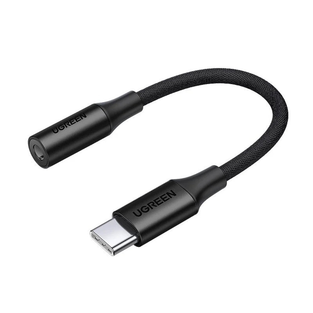 Audio Adapter USB-C - 3.5mm UGREEN AV161, Zwart