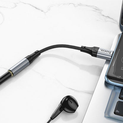 Audio Adapter USB-C - 3.5mm HOCO LS36, Grijs