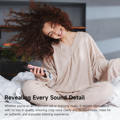 Audio Adapter USB-C - USB-C / USB-C McDodo CA-3370, Grijs