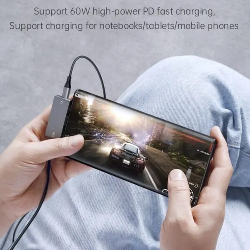 Audio Adapter USB-C - USB-C / USB-C McDodo CA-7670, Zwart