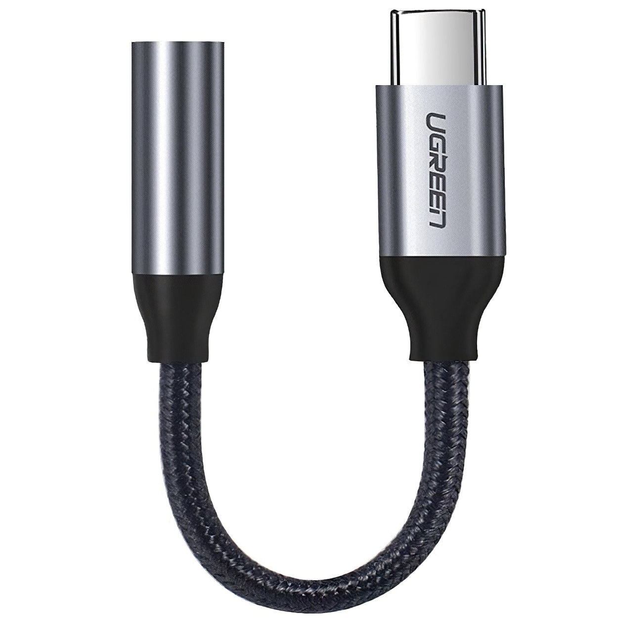 Audio Adapter USB-C - 3.5mm UGREEN AV142, Grijs