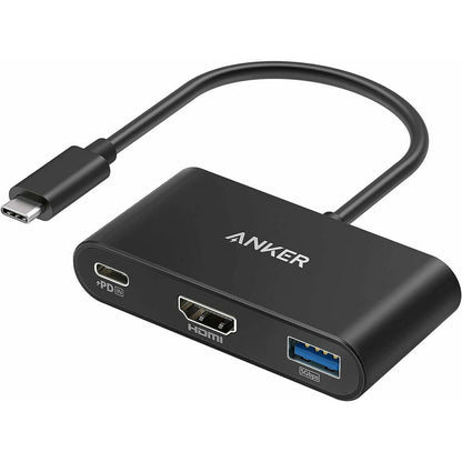 Audio- en Videoadapter USB-C - USB-C / HDMI / USB-A Anker PowerExpand, Zwart A8339HA1