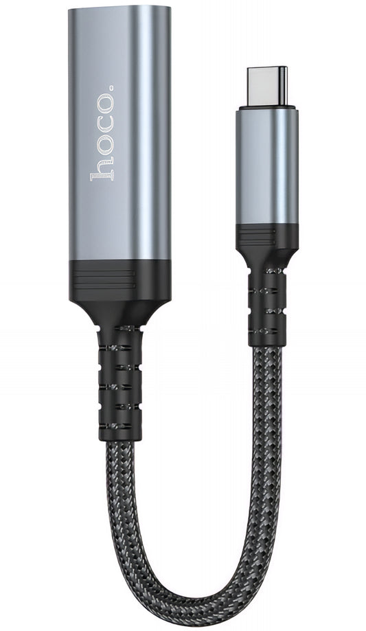 Audio- en Videoadapter USB-C - HDMI HOCO UA43A, Grijs