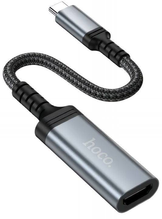 Audio- en Videoadapter USB-C - HDMI HOCO UA43A, Grijs