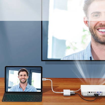 Audio- en Videoadapter Lightning - HDMI / Lightning Joyroom S-H141, Wit