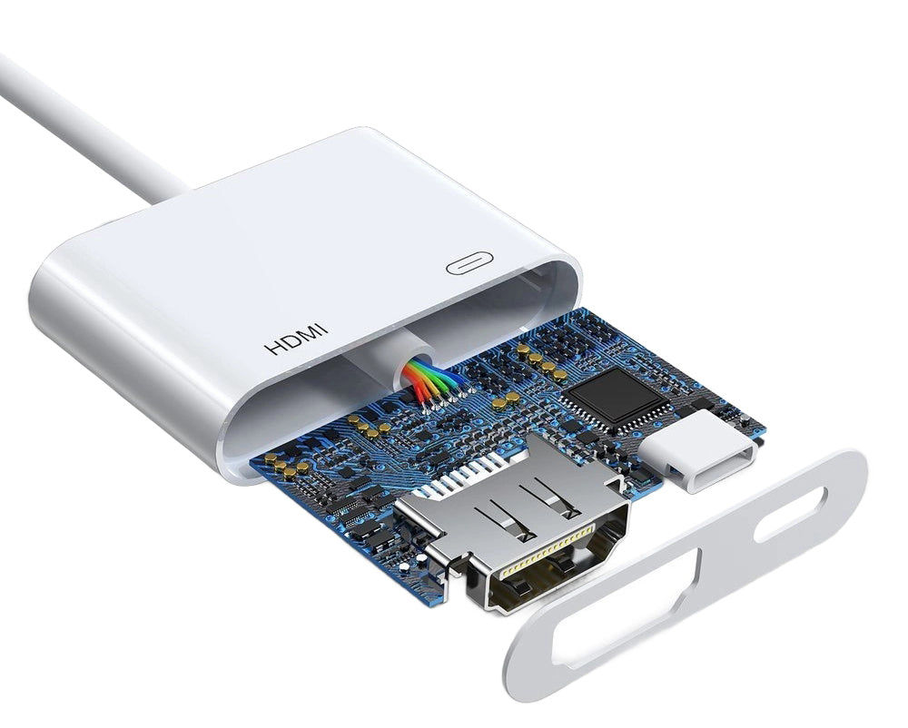 Audio- en Videoadapter Lightning - HDMI / Lightning Joyroom S-H141, Wit