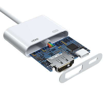 Audio- en Videoadapter Lightning - HDMI / Lightning Joyroom S-H141, Wit