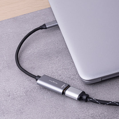USB-C to HDMI Audio and Video Adapter MaXlife MXHC-01, Gray