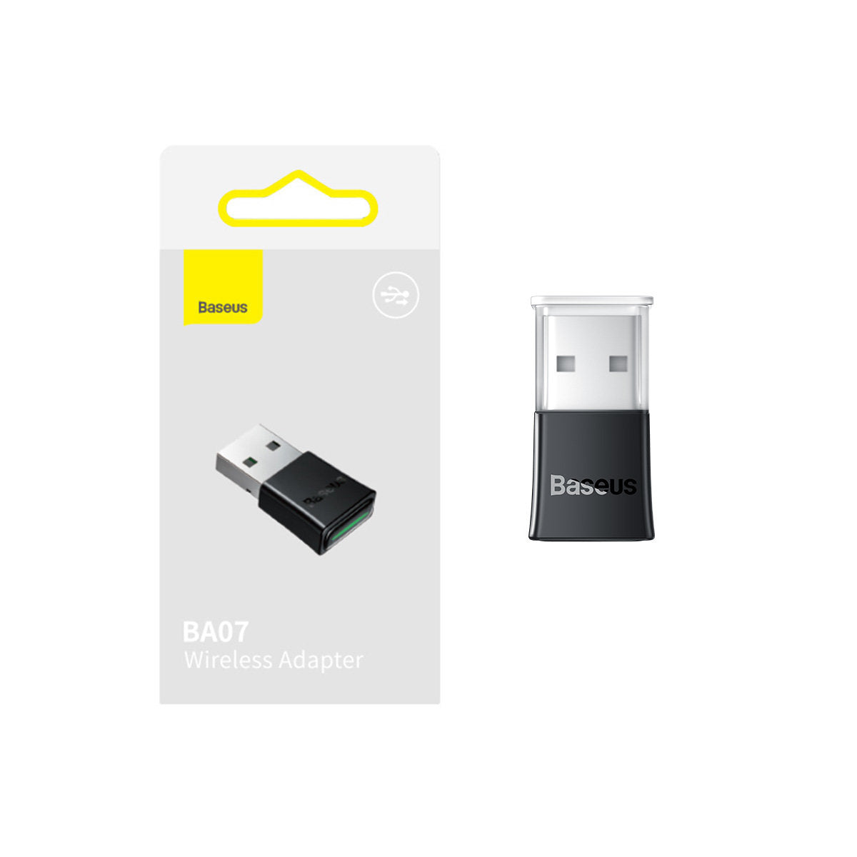 Baseus BA07 USB Bluetooth Adapter, Black ZJBA010001