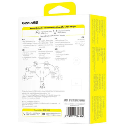 Bluetooth USB-adapter Baseus Encok BA04+, Zwart A10082600121-00