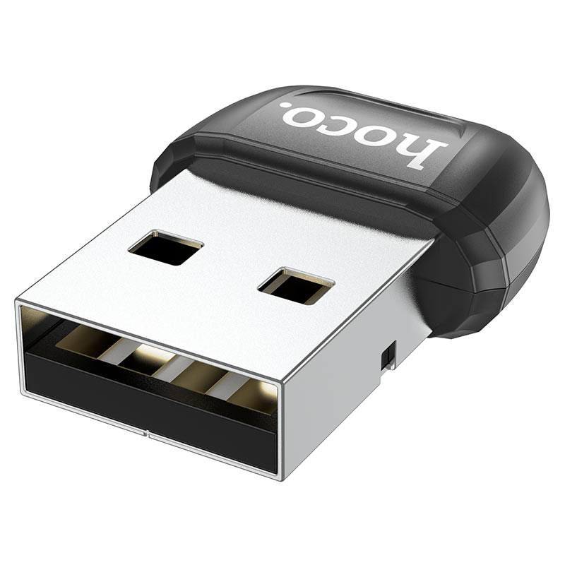 Bluetooth USB-adapter HOCO UA18, zwart