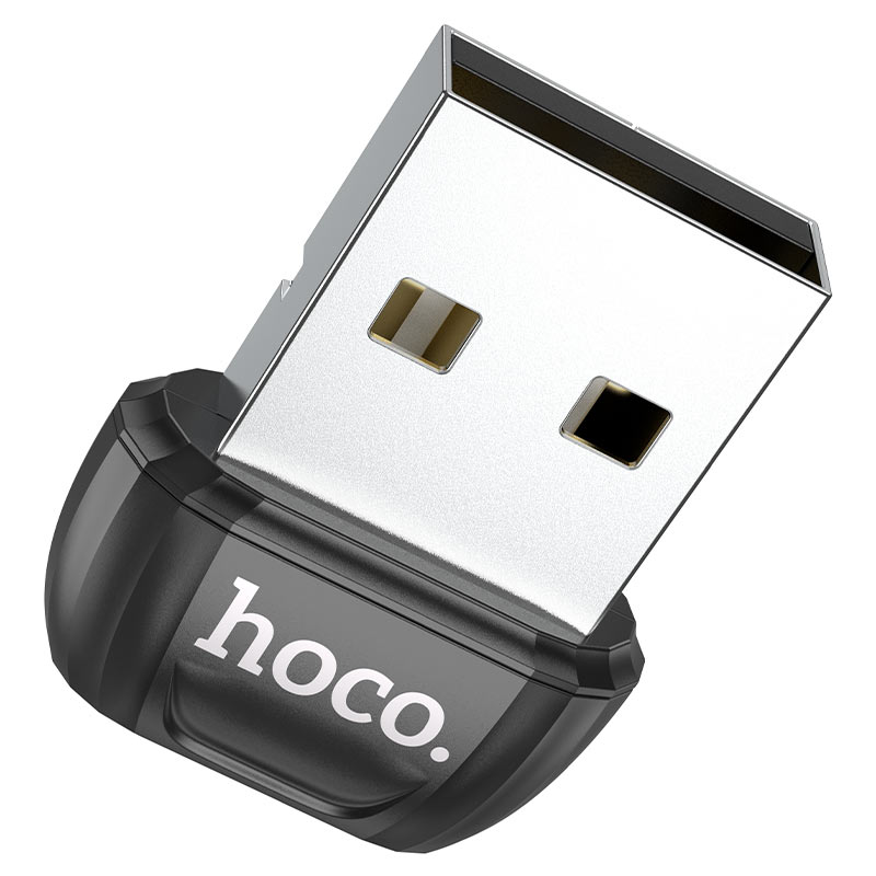 Bluetooth USB-adapter HOCO UA18, zwart