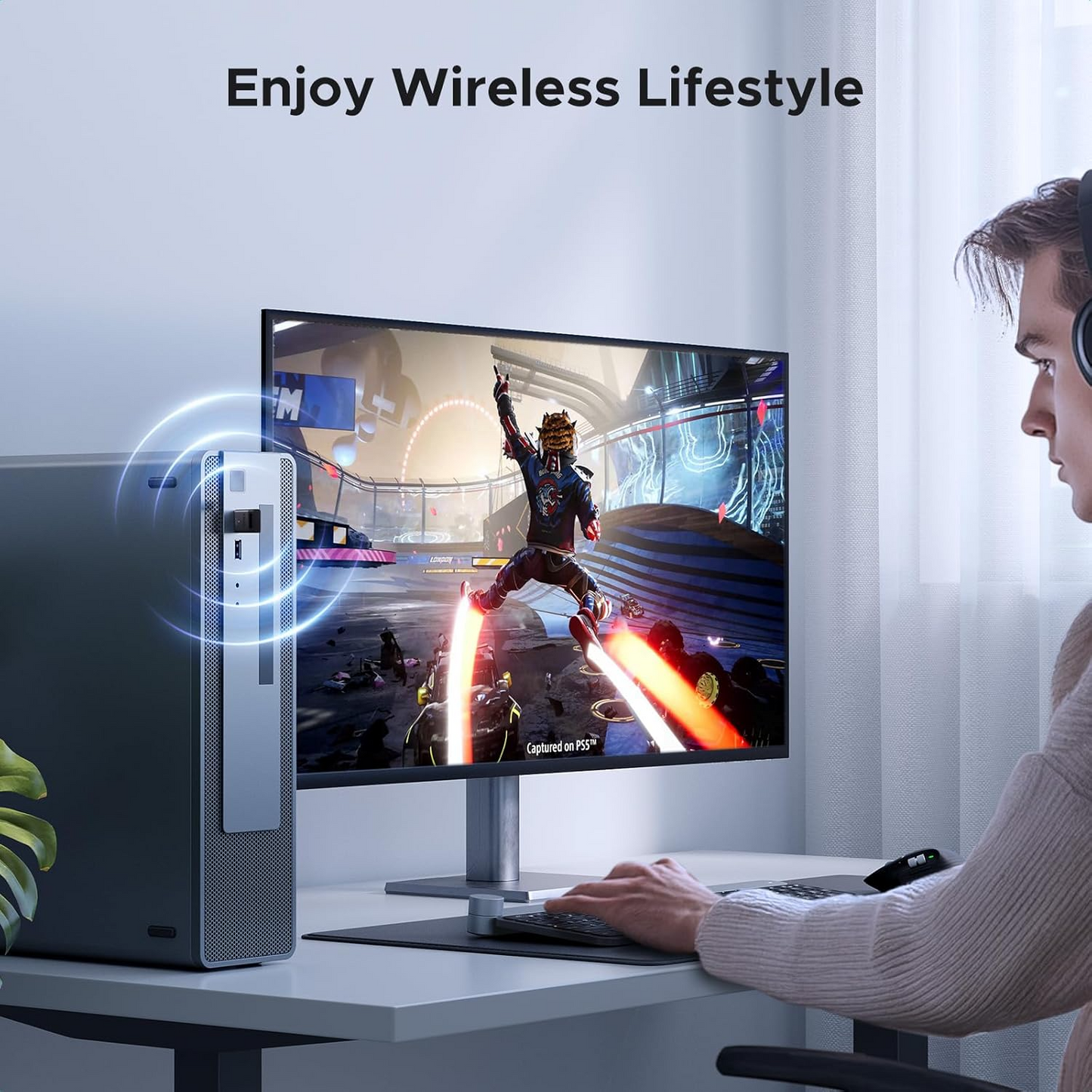 Bluetooth USB-adapter UGREEN CM748 (75073), Zwart