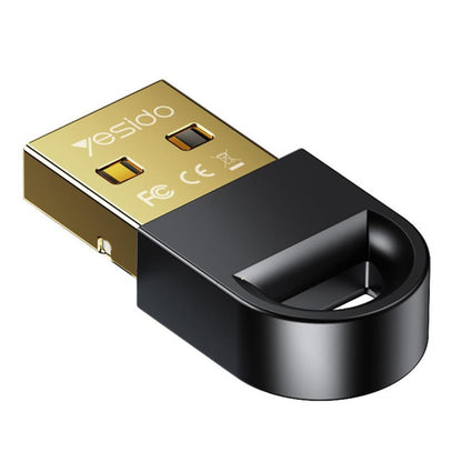 Bluetooth USB-adapter Yesido YAU34, Zwart