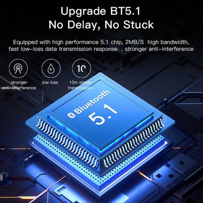 Bluetooth USB-adapter Yesido YAU34, Zwart