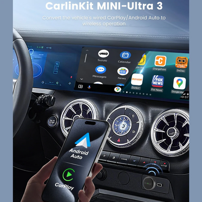 Carplay / Android Auto Wireless Carlinkit Mini Ultra3 Adapter for Apple iPhone / Android Series