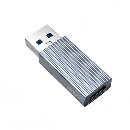 USB-C - USB-A Data en Oplaad Adapter Orico AH-AC10, Gri