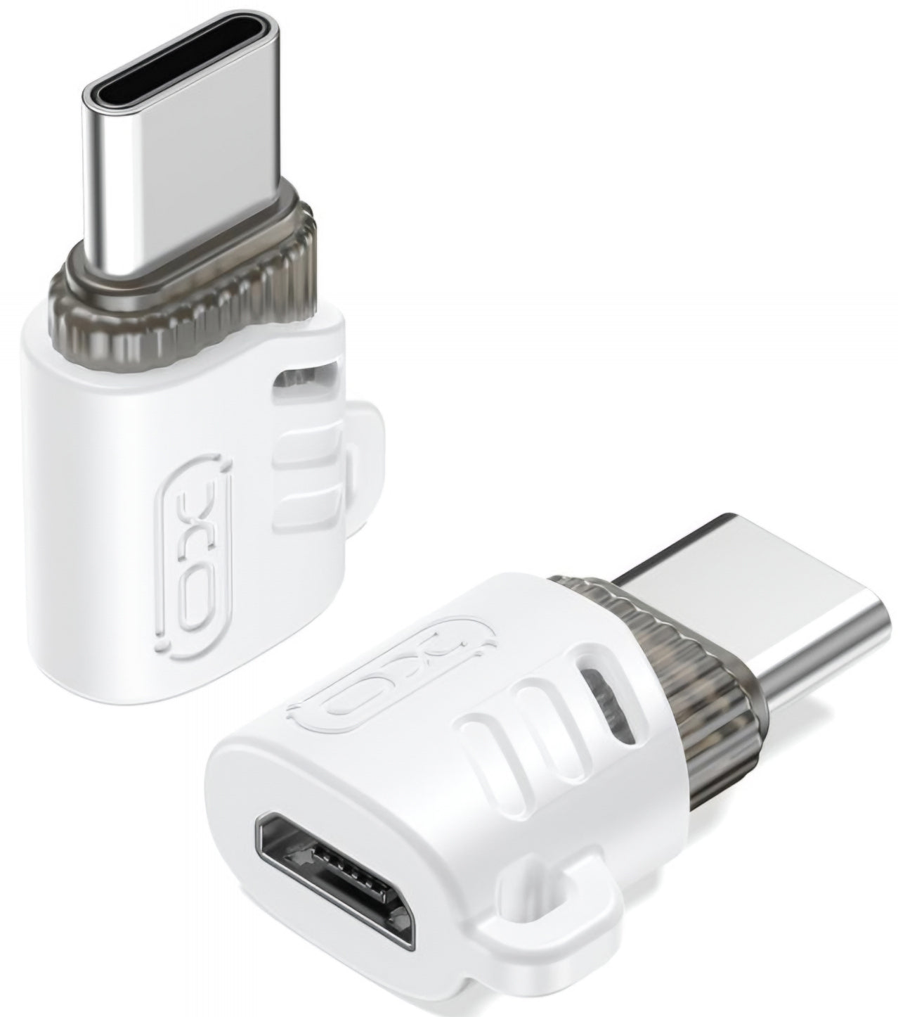 Data- en Oplaadadapter microUSB - USB-C XO Design NB256G, Wit