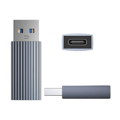 USB-C - USB-A Data en Oplaad Adapter Orico AH-AC10, Gri