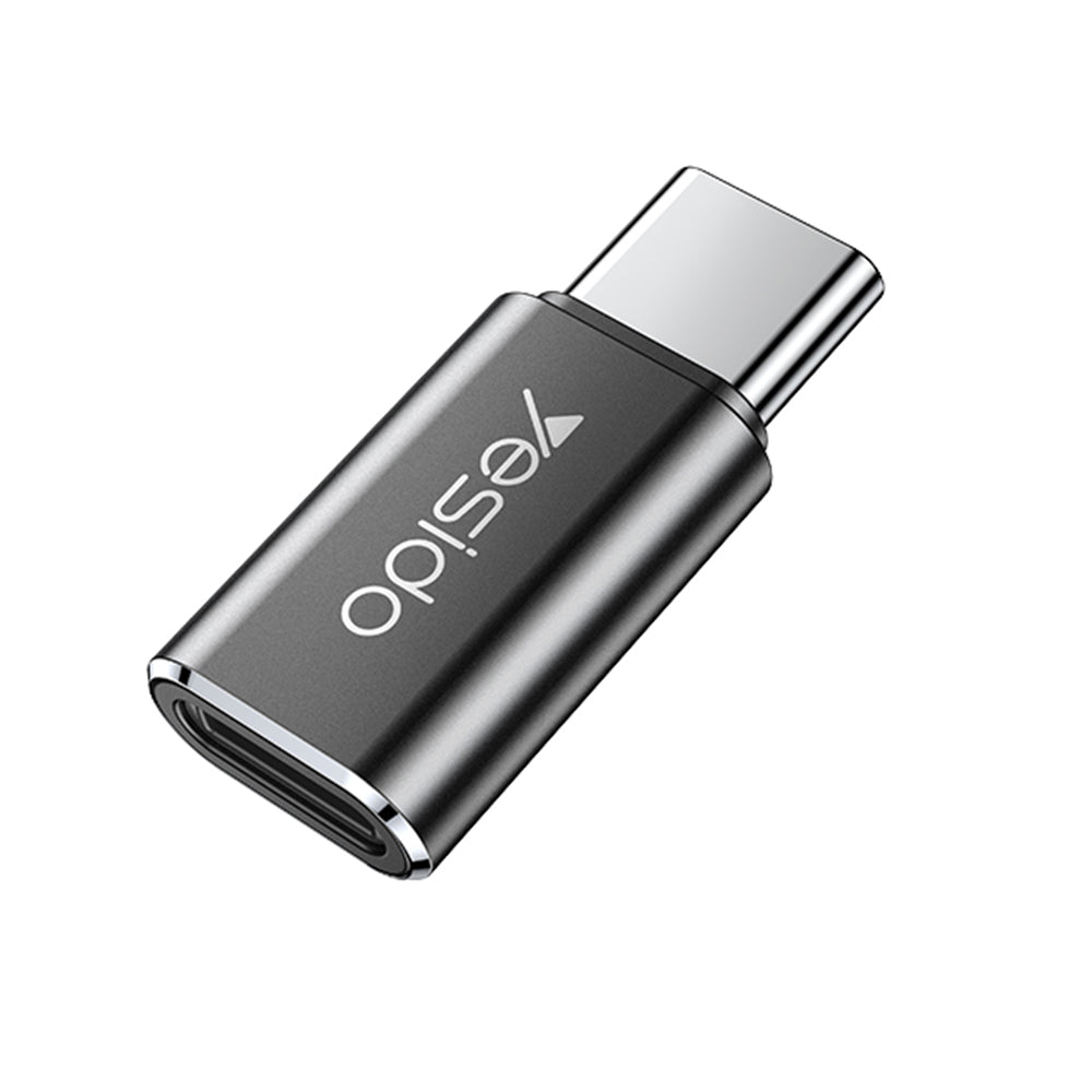 Adapter Data en Opladen Lightning - USB-C Yesido GS22, Gri