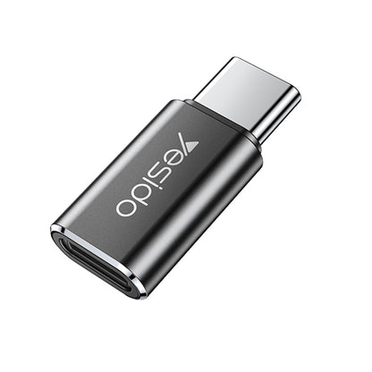 Adapter Data en Opladen Lightning - USB-C Yesido GS22, Gri