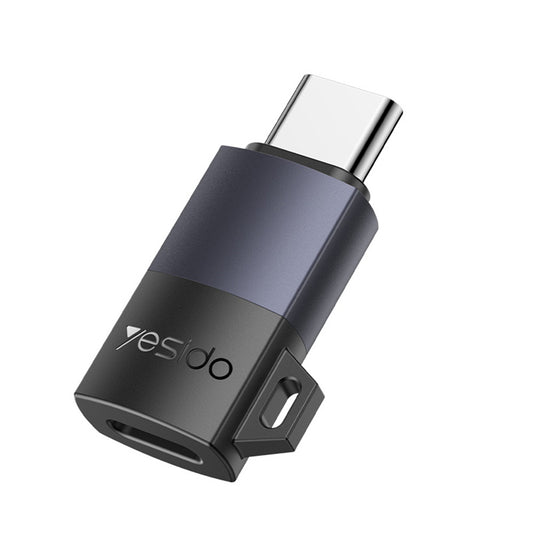 Data- en Oplaadadapter Lightning - USB-C Yesido GS28, Grijs