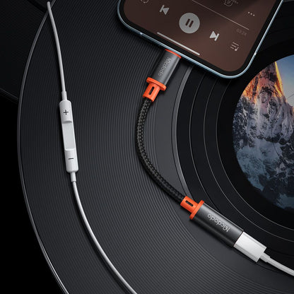 USB-C - Lightning McDodo CA-1440 Data- en Oplaadadapter, Zwart