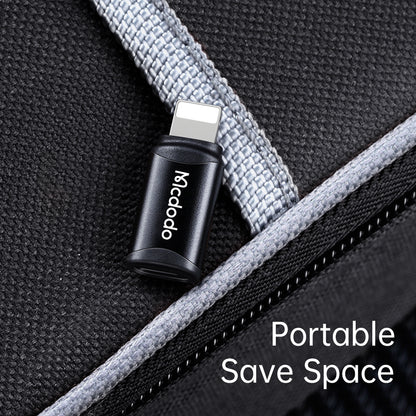 Adapter voor gegevens en opladen USB-C - Lightning McDodo OT-7680, Zwart