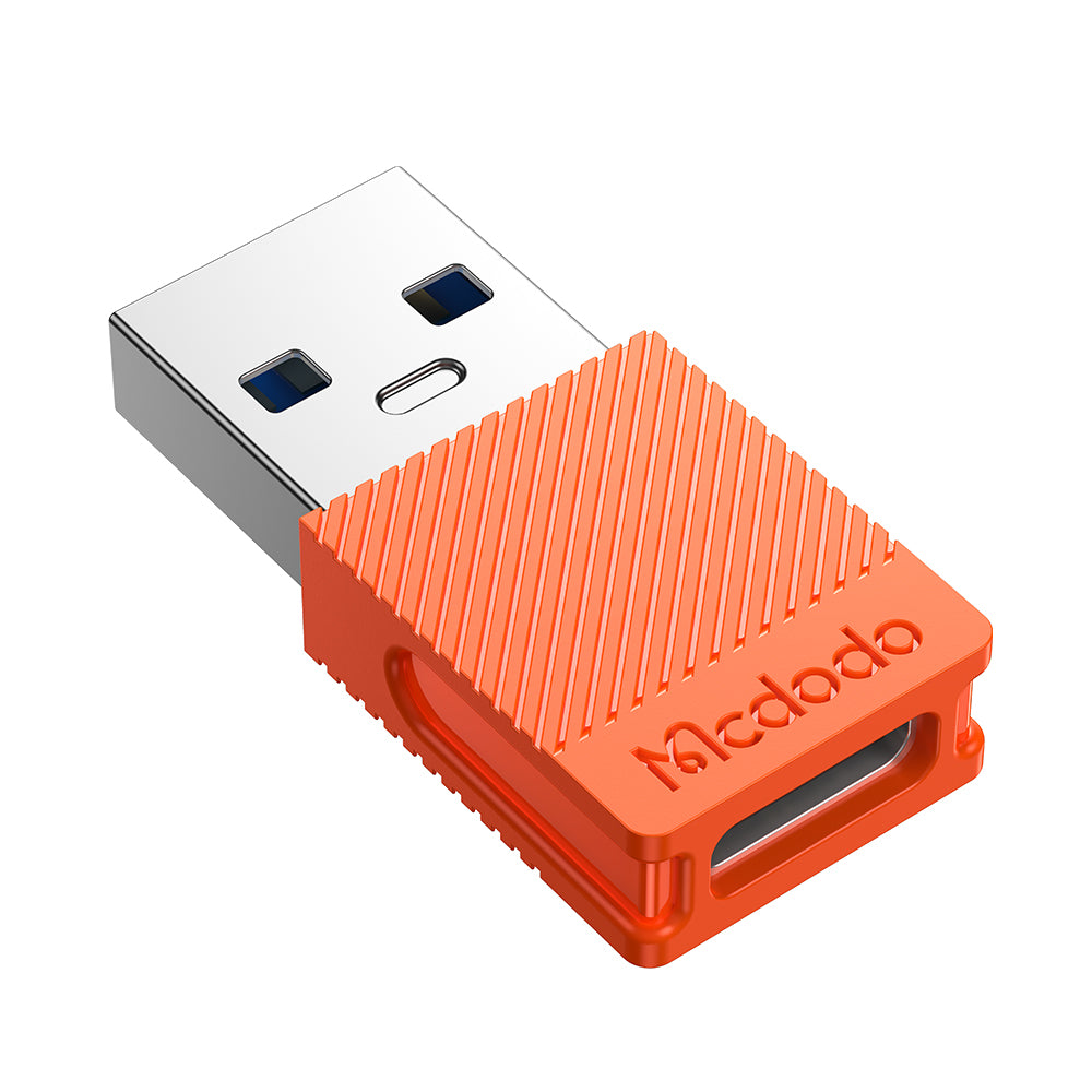 USB-C - USB-A Data- en Oplaadadapter McDodo OT-6550, Oranje