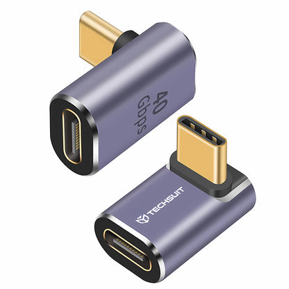 USB-C Data and Charging Adapter - USB-C Techsuit A12 TitanCoreX, Gray
