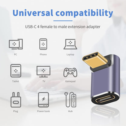 USB-C Data and Charging Adapter - USB-C Techsuit A12 TitanCoreX, Gray