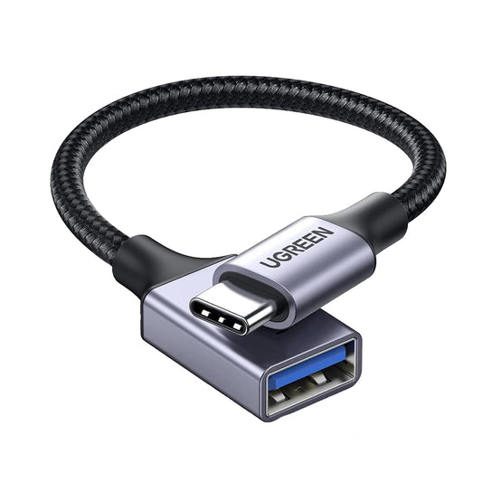 OTG-adapter USB-C - USB-A UGREEN US378 (70889), Grijs