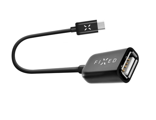 OTG Adapter USB-C - USB-A Fixed, Zwart