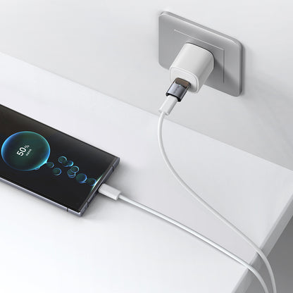 USB-C - USB-A McDodo OT-7580 Data- en Oplaadadapter, Zwart