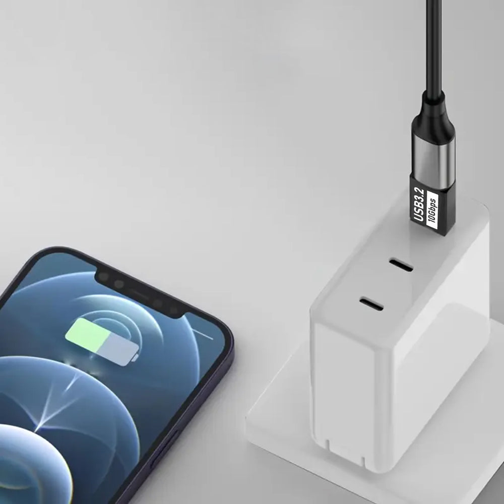 OTG Adapter USB-C - USB-A Techsuit A14 AluCoreX, Zwart