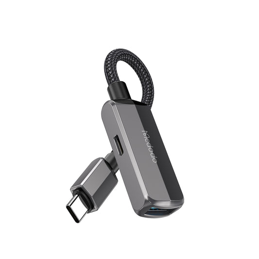 OTG Adapter USB-C - USB-A / USB-C McDodo CA-2830, Grijs