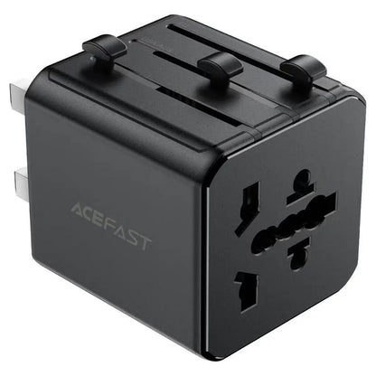 Acefast Z11 Travel Power Adapter, Black
