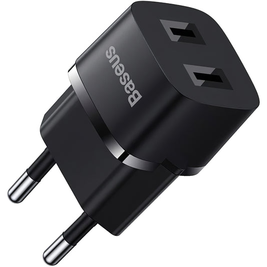 Baseus US - Europe Power Adapter, Black P10154800111-00