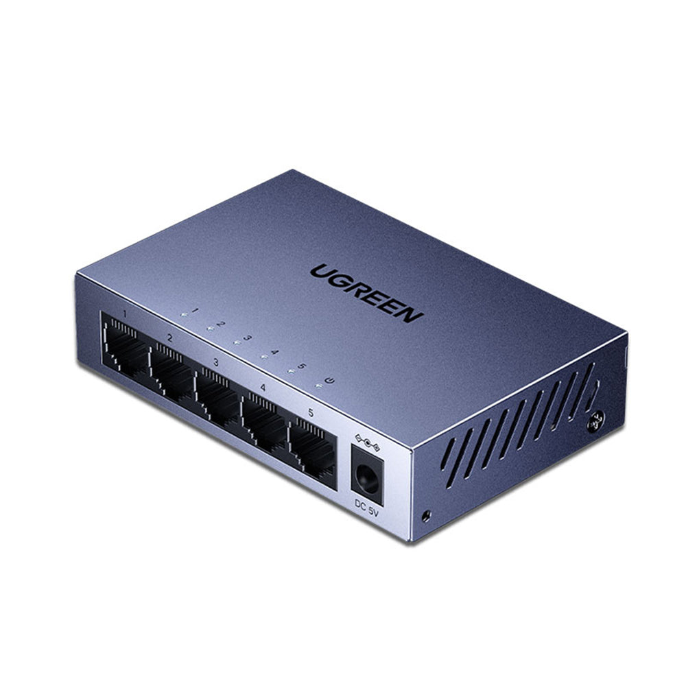 UGREEN CM933 Netwerkswitch (65956EU), 5 x RJ45, Zwart